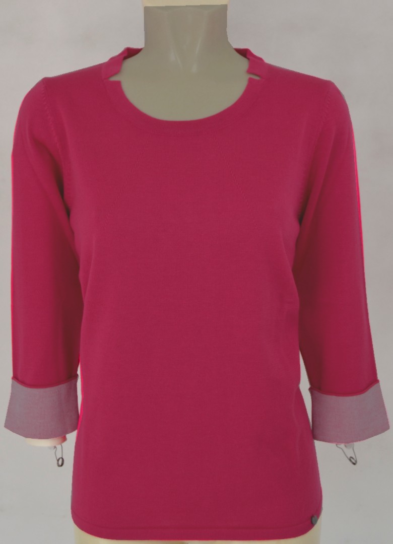 Pullover mit  3/4 Arm in candy