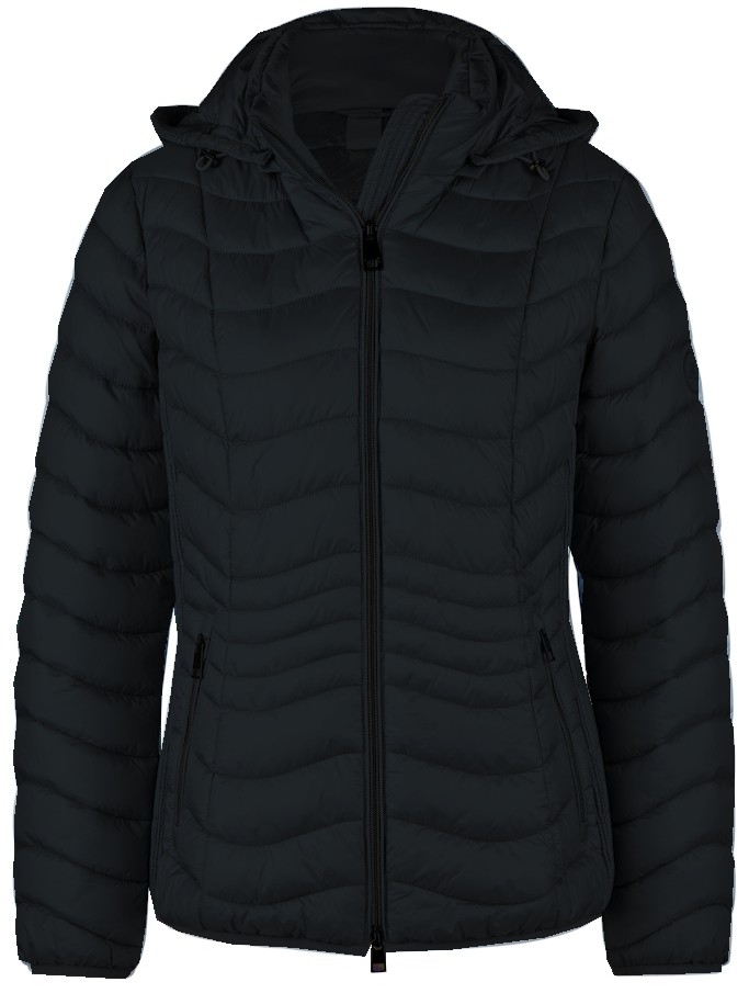 Warme Steppjacke in black