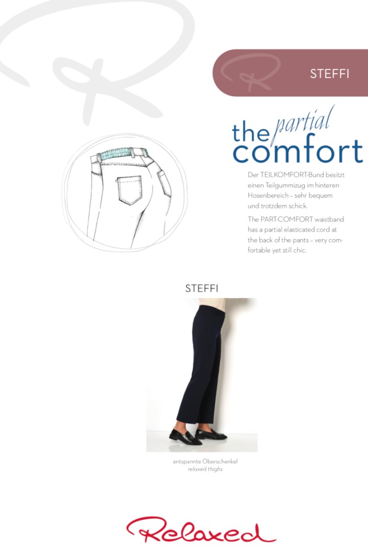 Stoffhose "Steffi" in sand