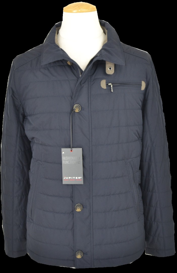 Leichte Funktions Steppjacke in dunkel blau