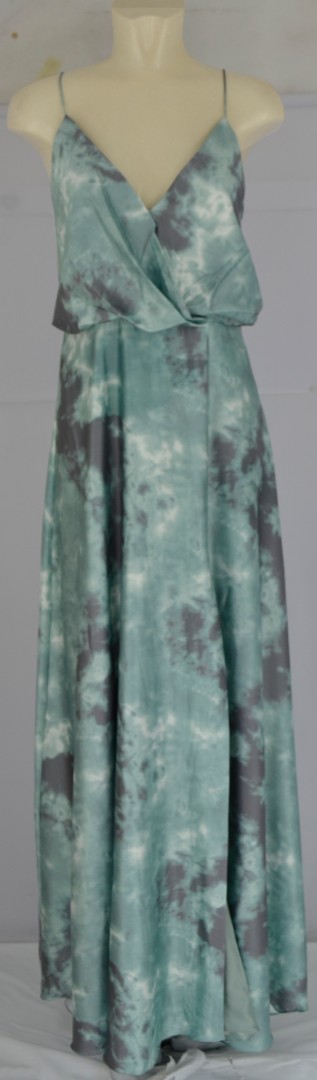 Ballkleid lang in sage