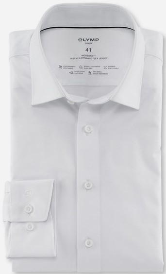 Dynamic Flex Jersey Hemd in weiß
