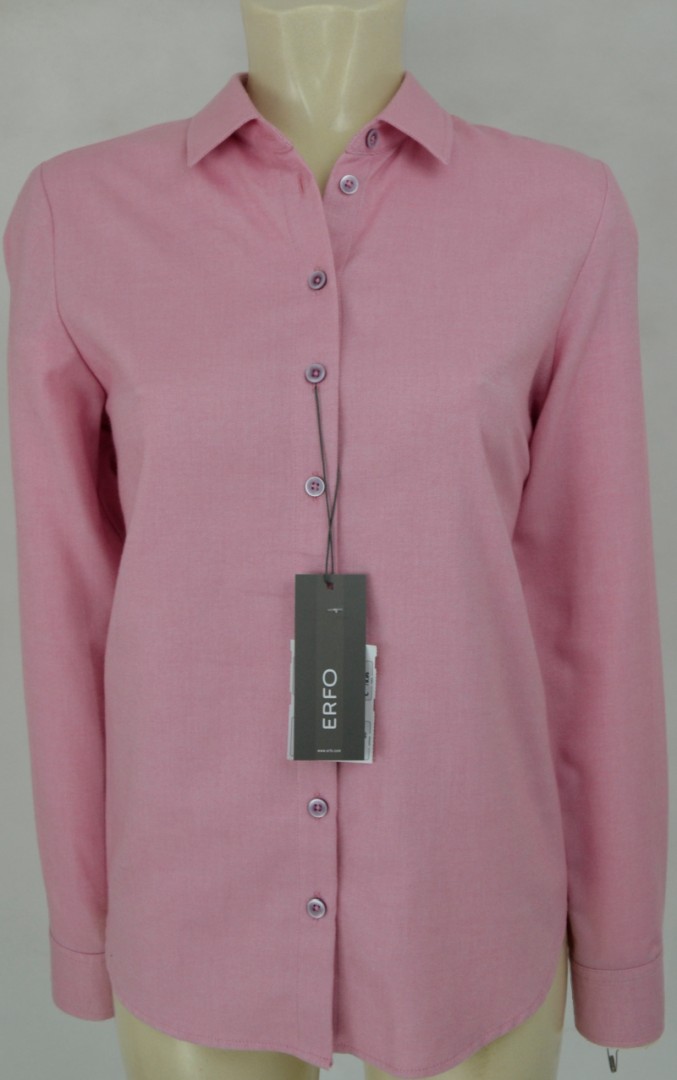 1/1 Arm Popeline Bluse in altrose