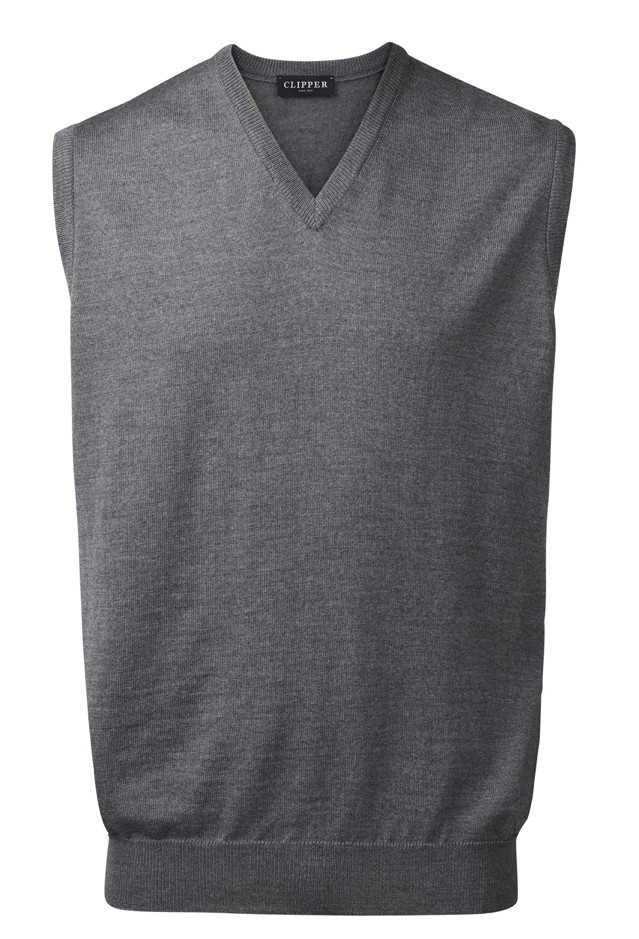 Strickpullunder in Grey Melange