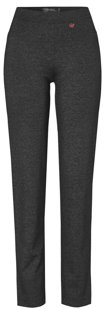 Stoffhose "Alice" in Venom Black meliert