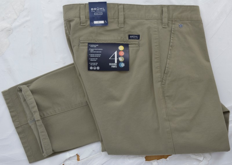 Baumwollhose in lindgrün