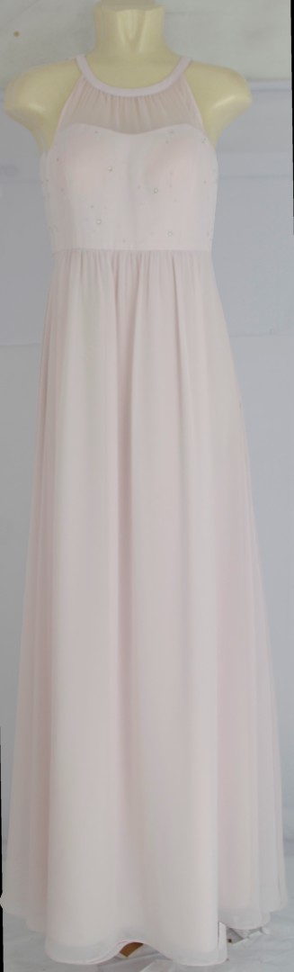 Ballkleid lang in soft rose