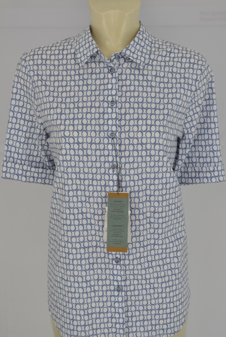 1/2 Arm Bluse mit Kringeln