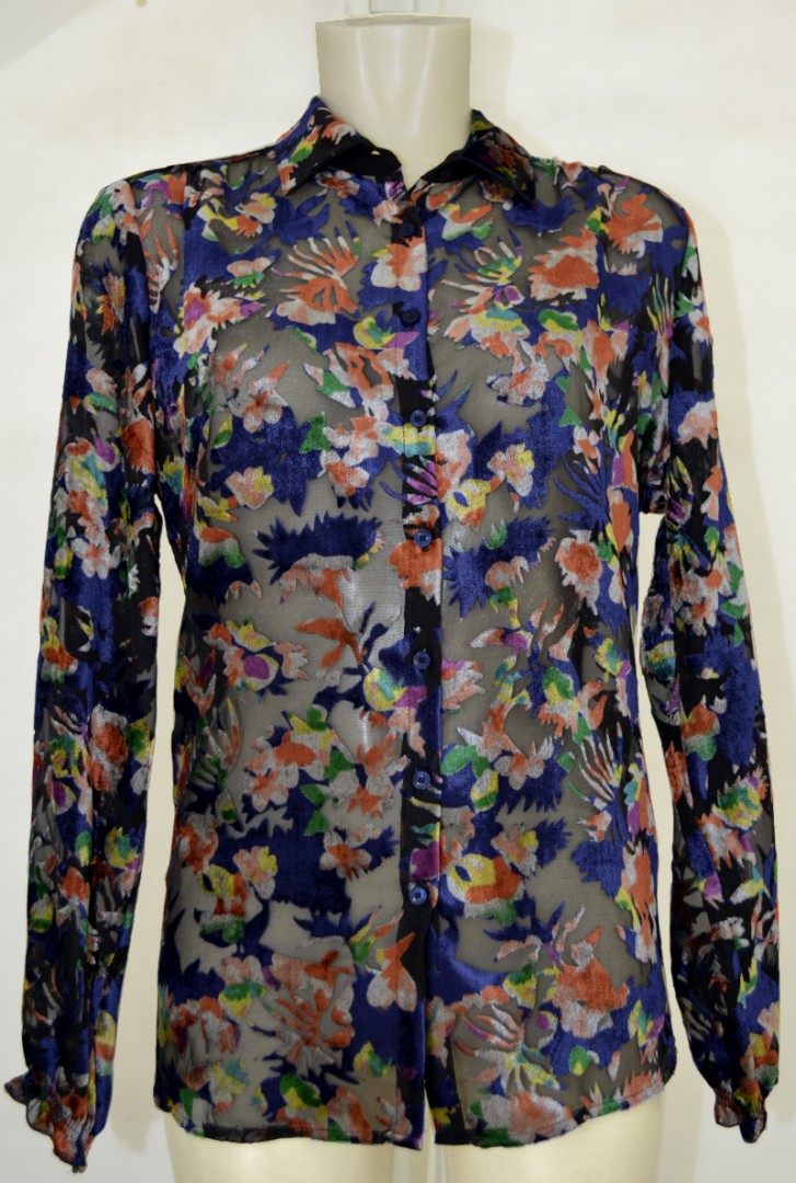 1/1 Arm Bluse in multicolor